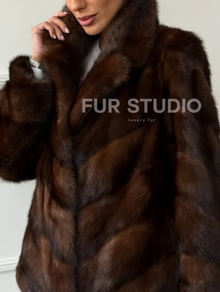Автоледи - шуба из соболиной норки - фото 1