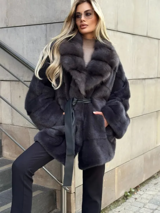 Женская норковая шуба 2026 - фото 3