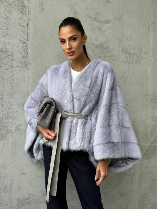 Короткая норковая шуба - фото 6