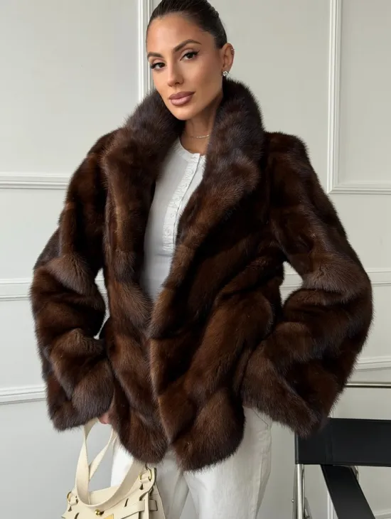 Автоледи - шуба из соболиной норки - фото 5