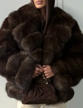 Полушубок из песца 